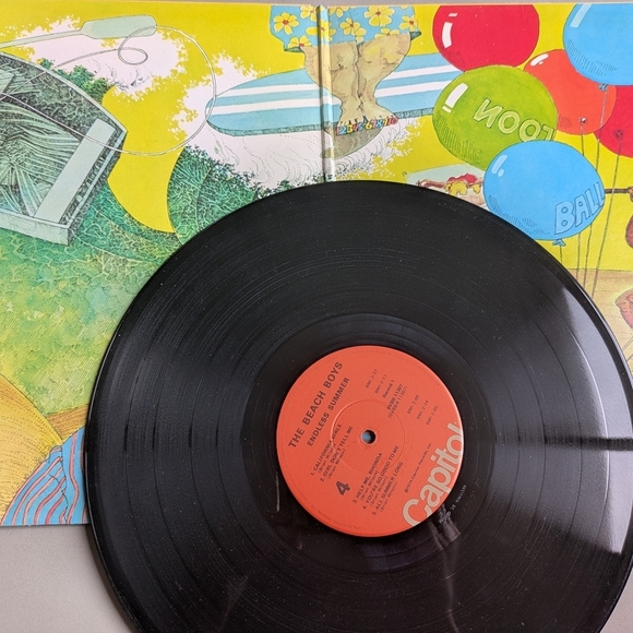 The Beach Boys Endless Summer Vinyl Record - Multicolor - Picture 3 of 3